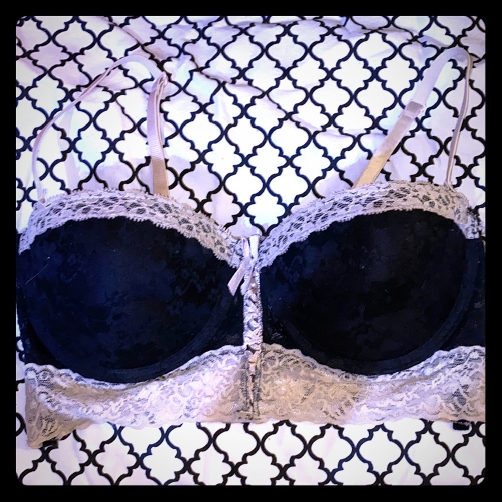 Jessica Simpson bustier corset style bra 34C